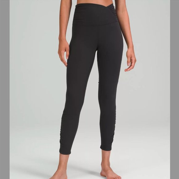lululemon athletica Pants - NWT Lululemon Align High-Rise Ruched Waist Pant 25"